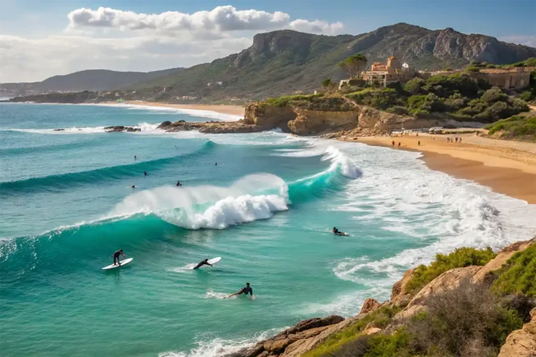 jaké jsou nejlepší pláže pro surfování na sardinii