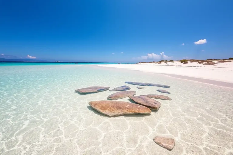 kde jsou na sardinii bílé pláže