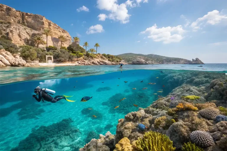 kde na sardinii je nejlepší místo pro šnorchlování a potápění